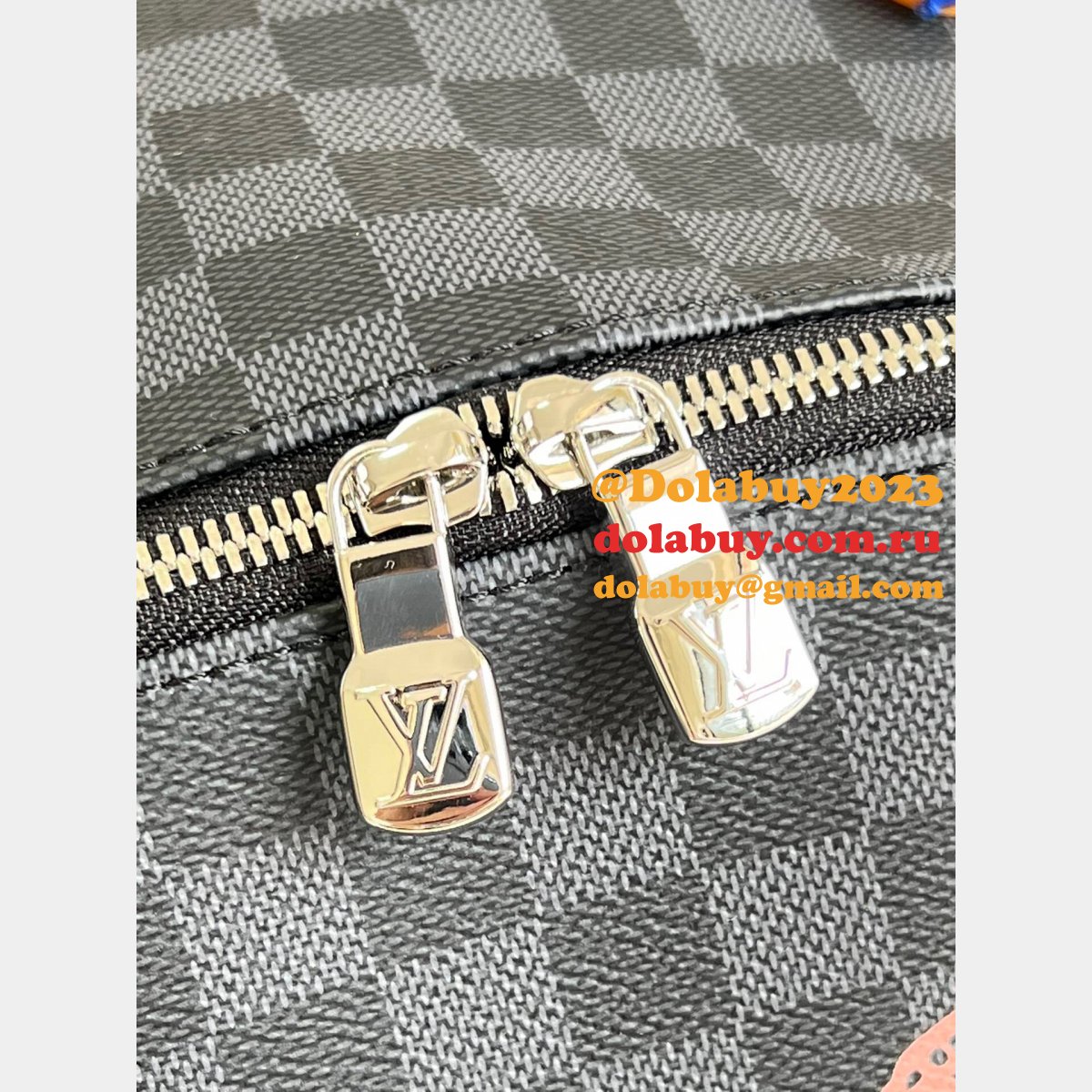 Louis Vuitton Designer M45275 Discovery Backpack Damier Graphite Replica Bags