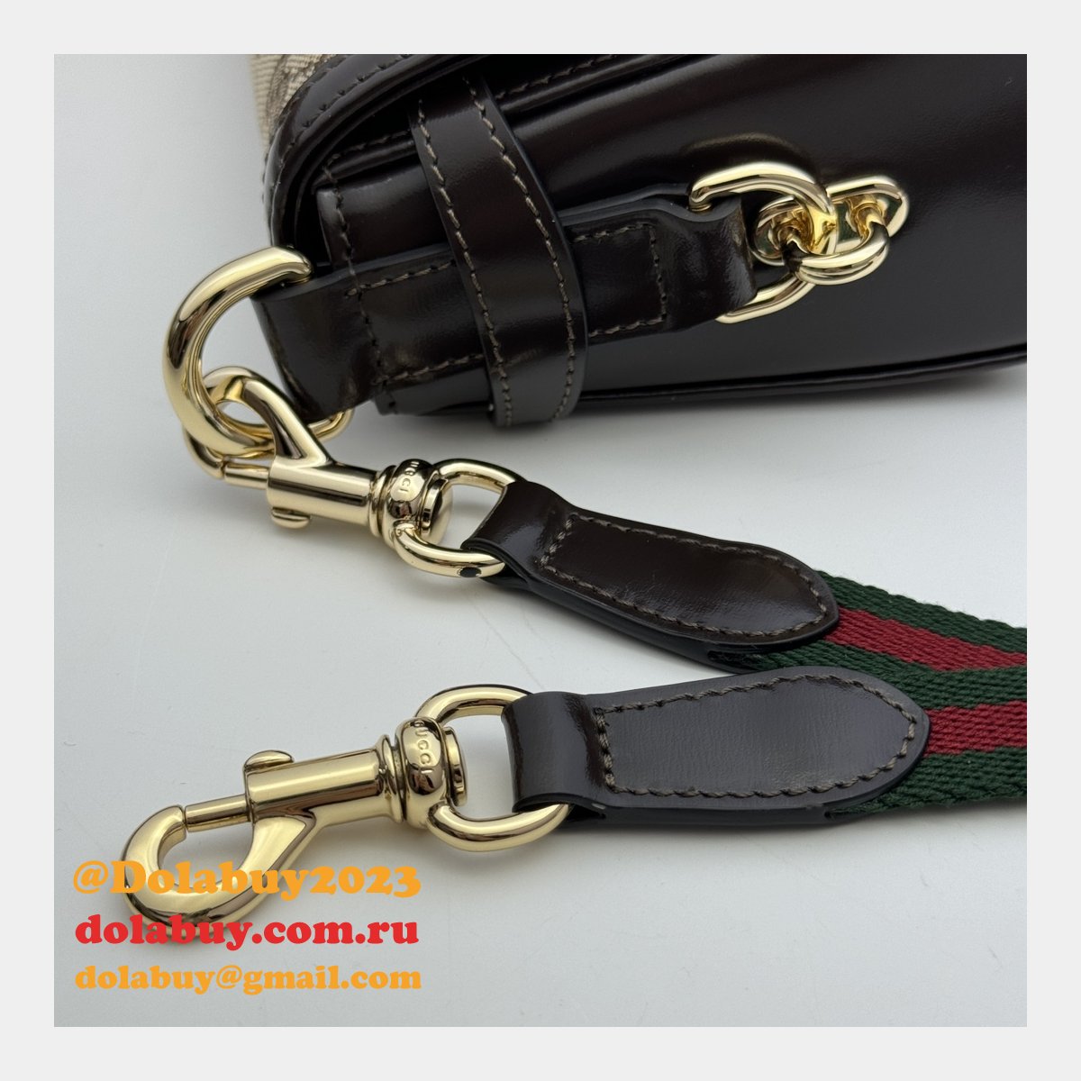 G*u*i designer luce 1:1 mirror 786027 replica shoulder bag