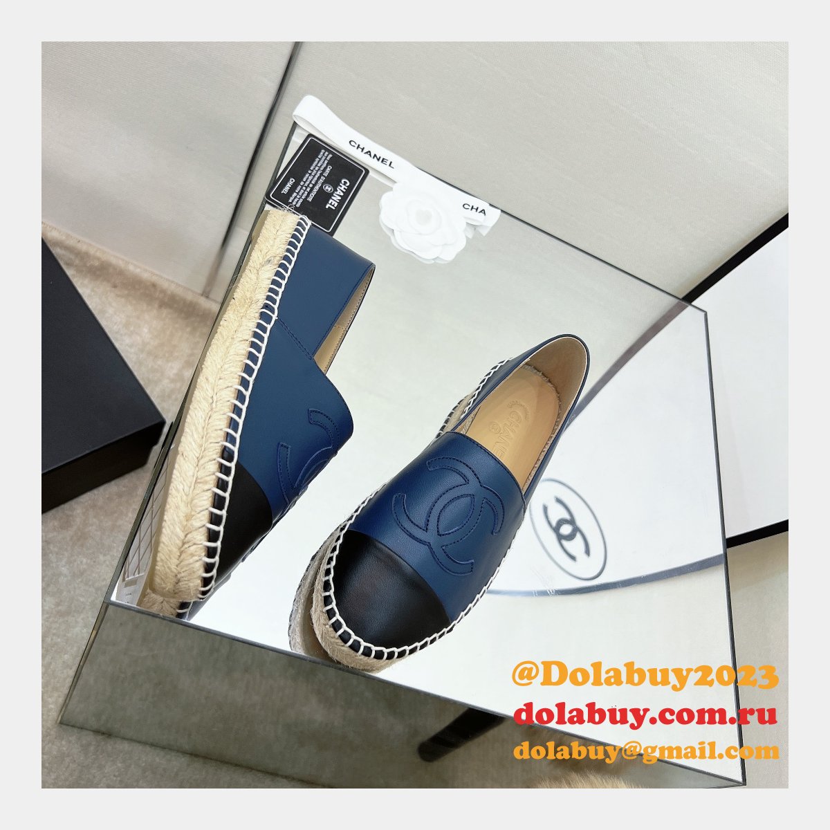 High Quality CC Designer ESPADRILLES SHOES