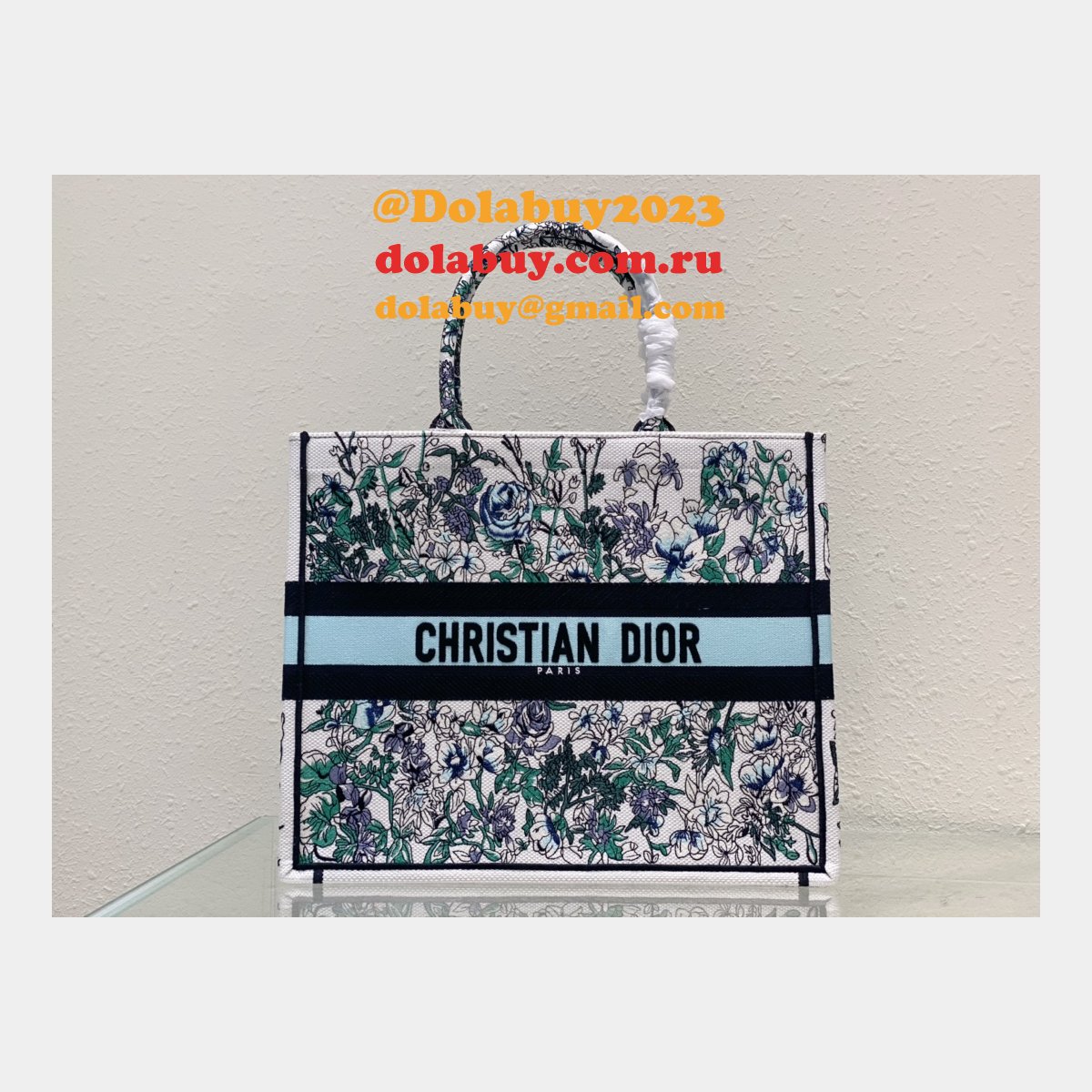 Christian Dior CD Book Tote Replica Designer Handbags