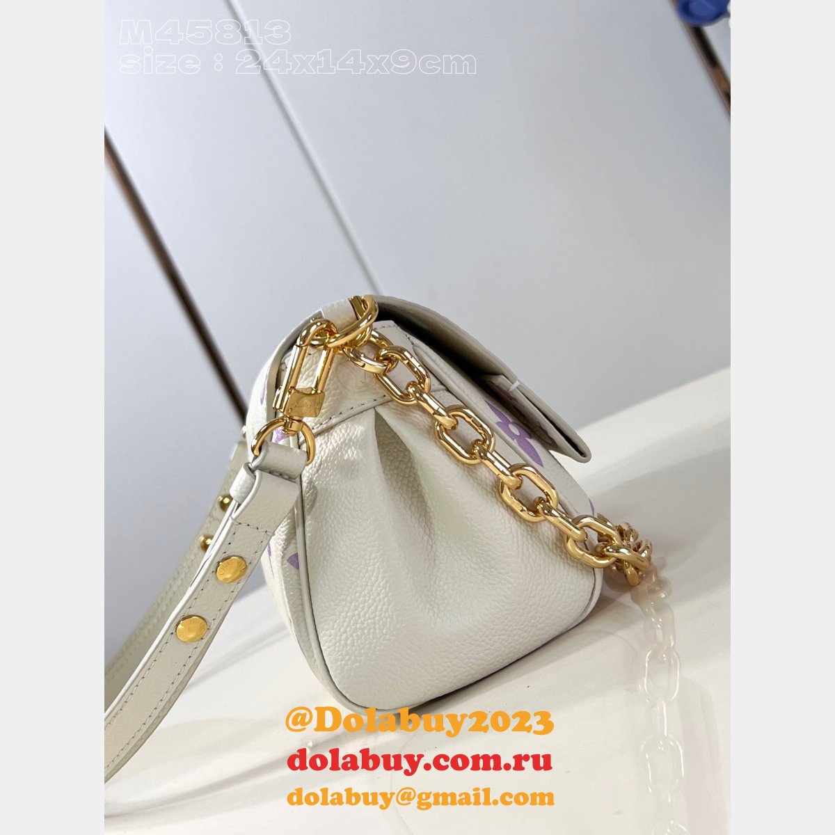 Bicolor Favorite Monogram Empreinte M45813 Knockoff Louis Vuitton Bag