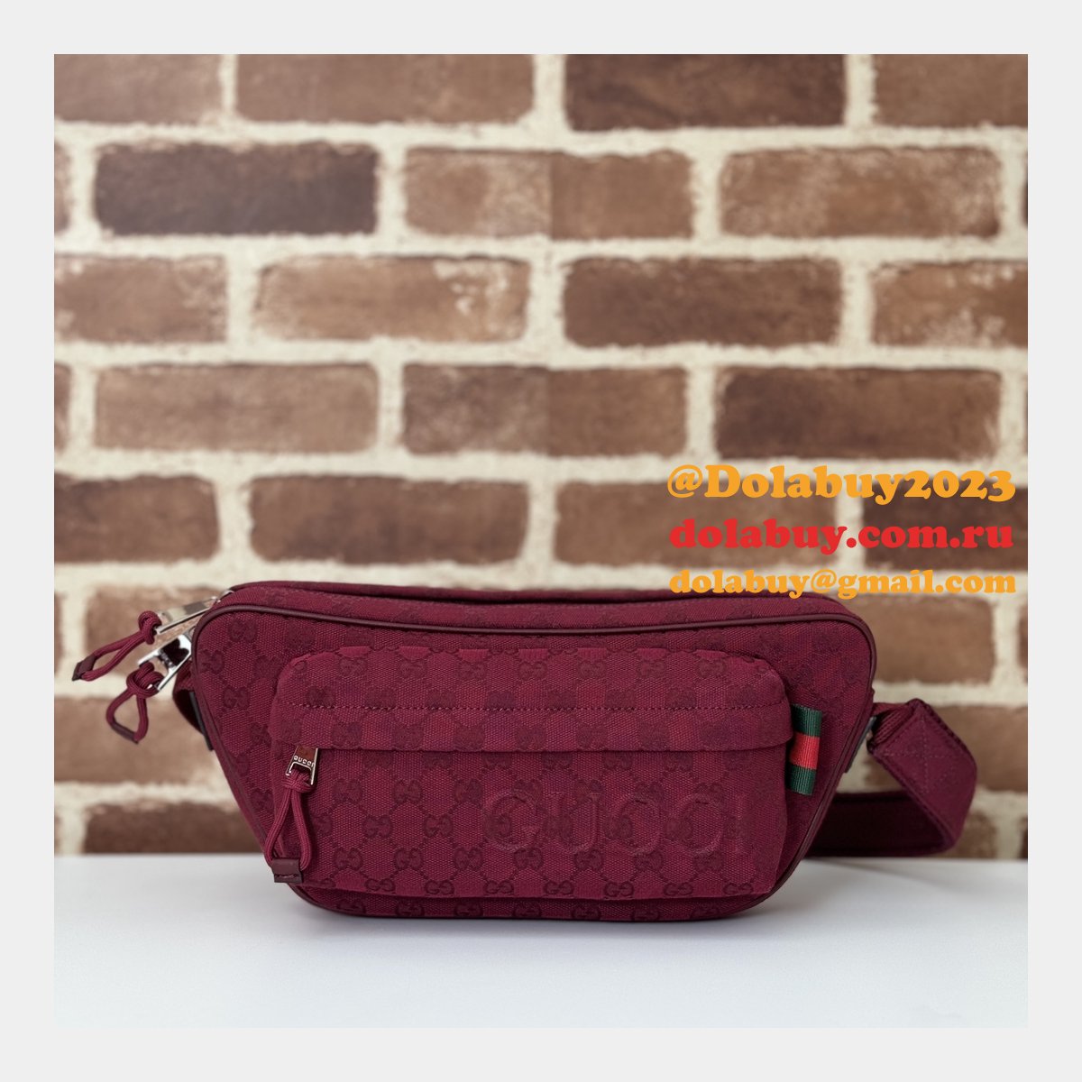 G*u*i 7 star small gg crossbody 802096 luxury fake bag