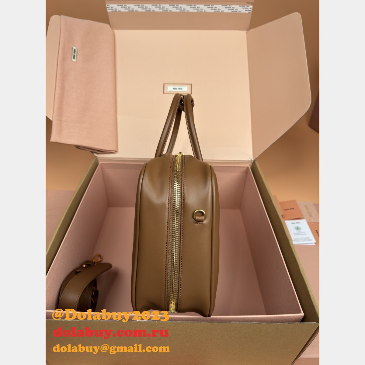 Luxury High Quality Miu Miu Tote 5BB117 Beau Bags For Sale