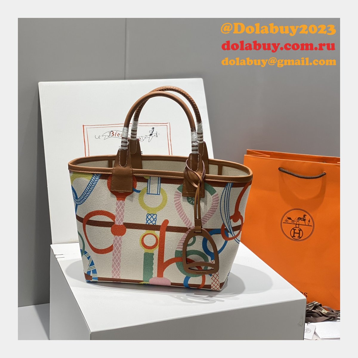 7 Star Designer Hermes 28 Steeple Tote