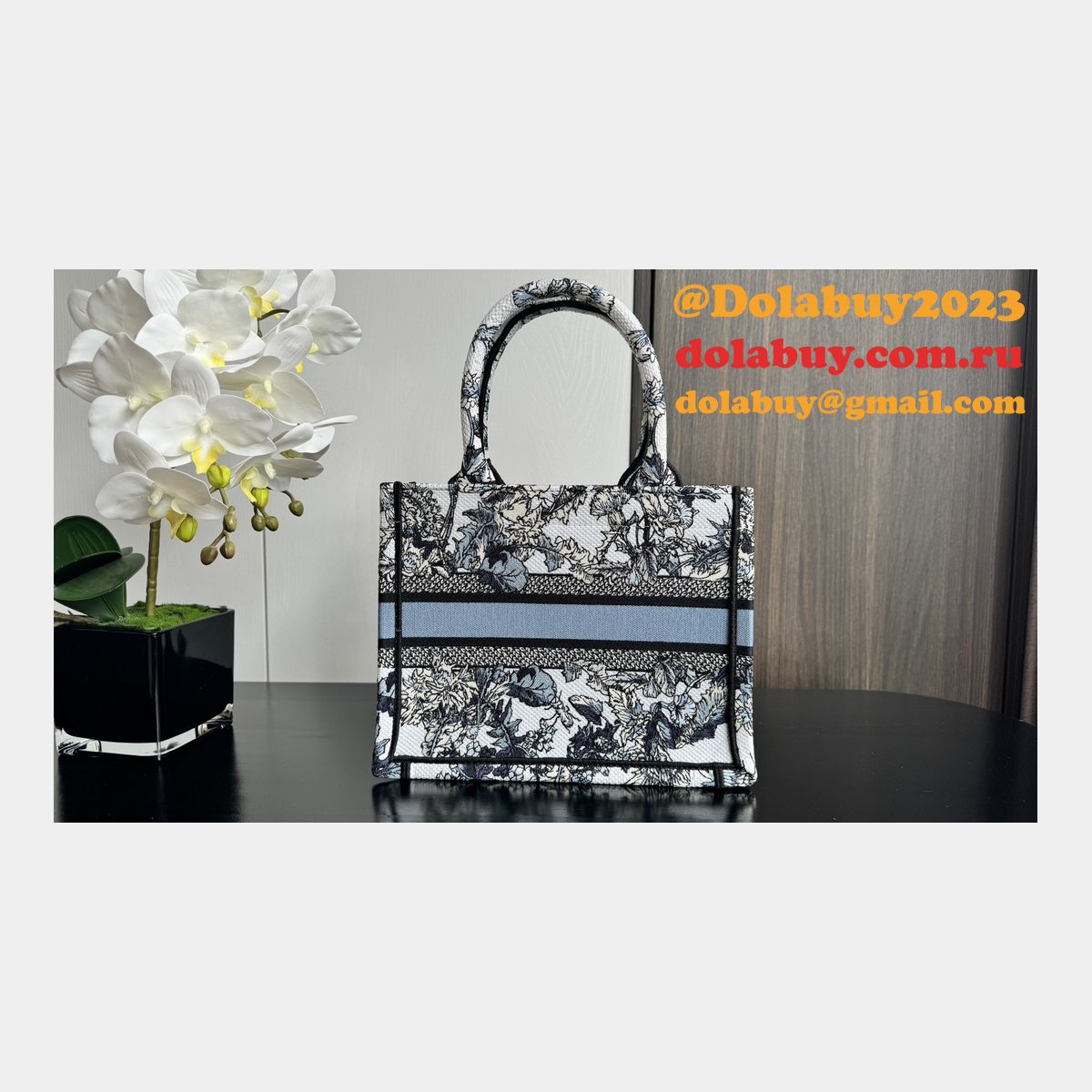 Christian 2024 Dior Duplicate Top High CD Book Tote Bags