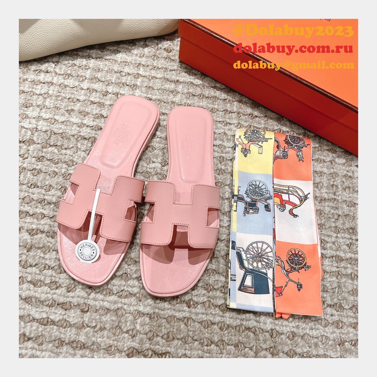Top Quality hermes Oran sandal 2024