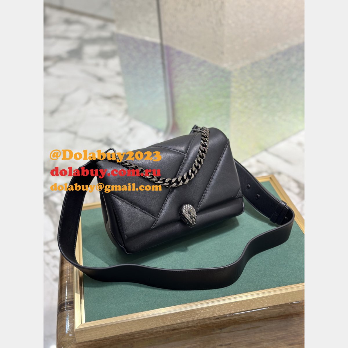 serpenti cabochon bvlgari 291085/291088/291223 b0tte*a Ven*ta fake bag