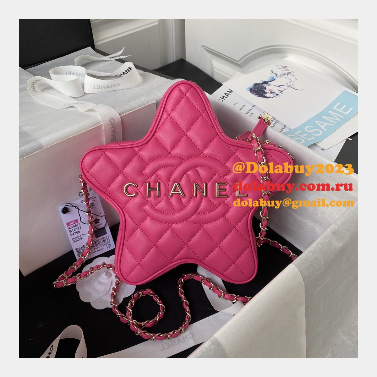 Perfect Star Clutches Metallic AS4579 Replica Designer Handbag