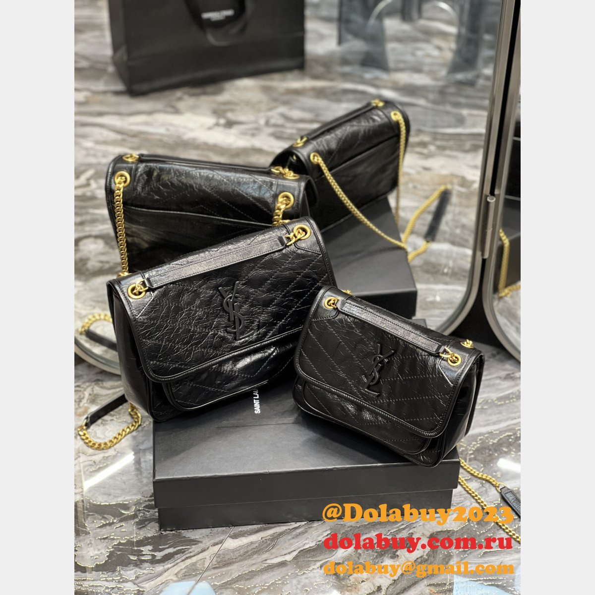 Best 7 Star Niki YSL Replicas High Quality Bags