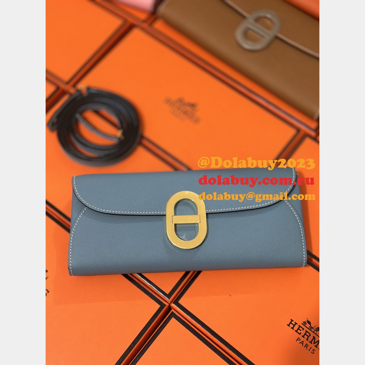 Perfect hermes D Ancre to go Epsom clutch