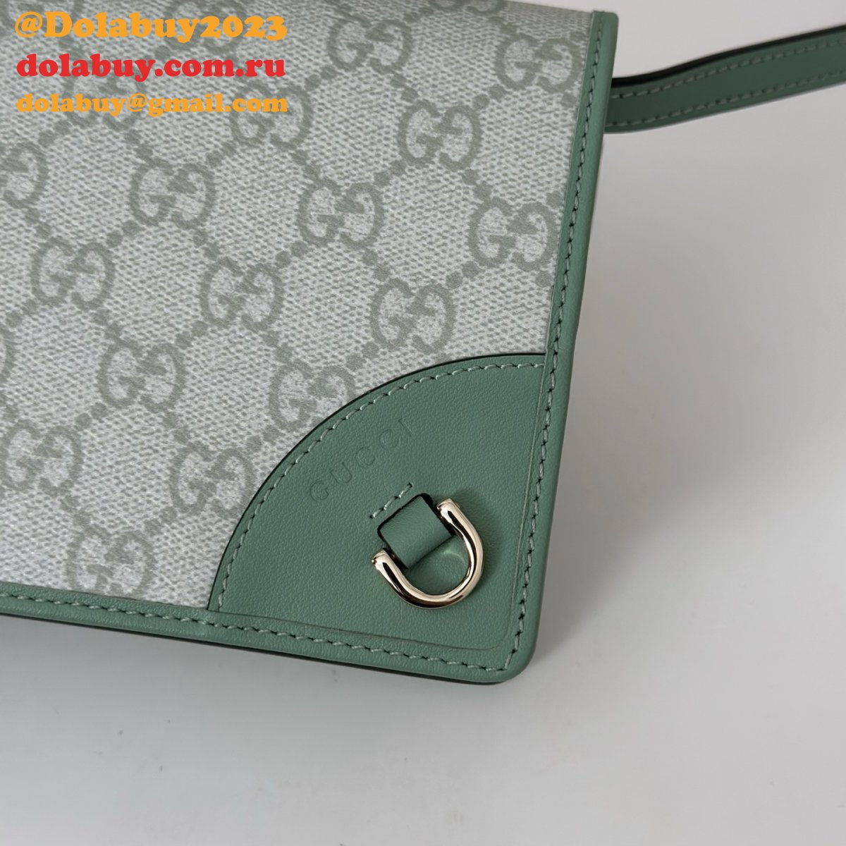 G*u*i designer gg emblem zip around wallet 819122