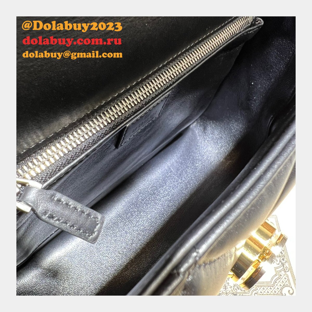 G*u*i designer deco chain shoulder 740834 replica bag