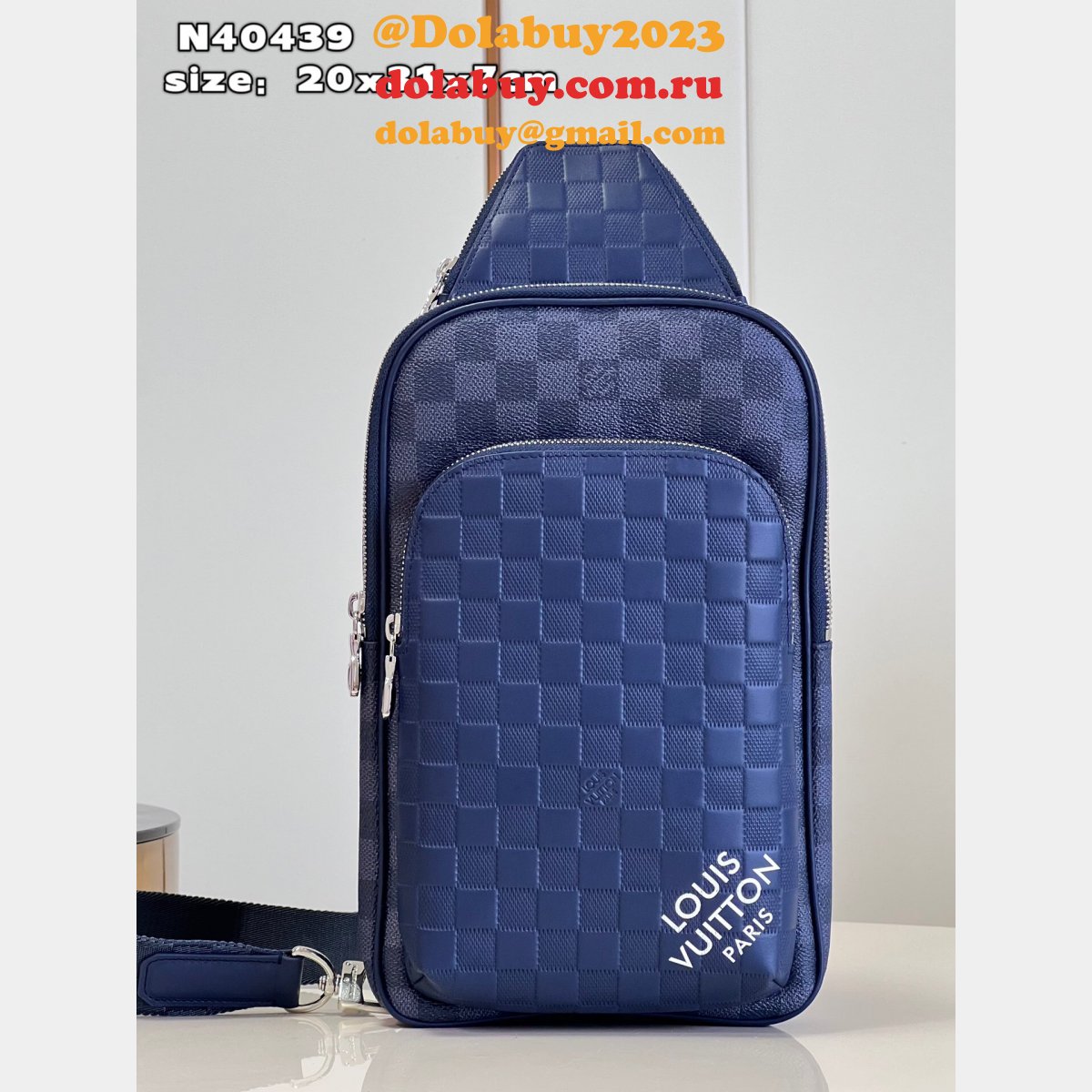 Louis Vuitton N40439 Avenue Slingbag Damier Infini 1:1 Mirror Bag