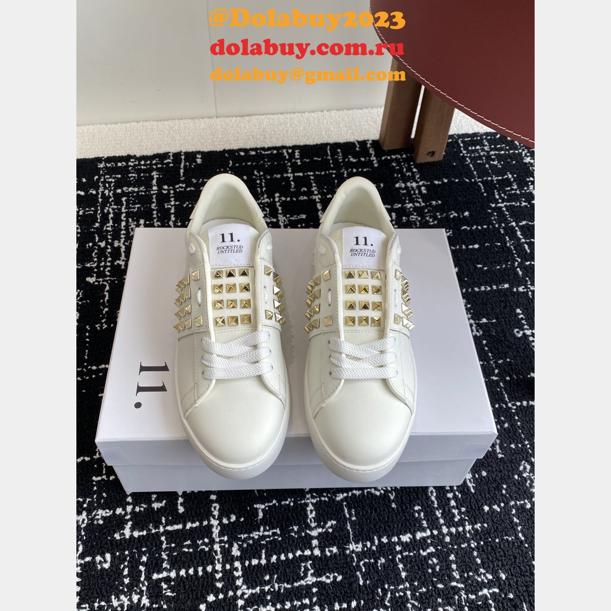 Luxury Top Quality Valentino UNTITLED OPEN SNEAKER