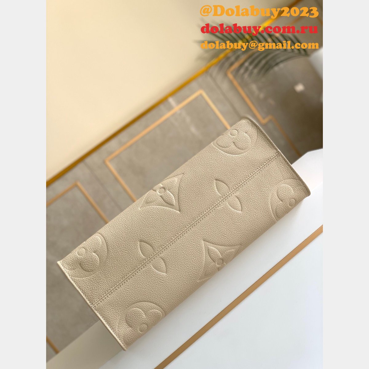 Louis Vuitton M45595 Onthego MM Monogram Empreinte Replicas Bag