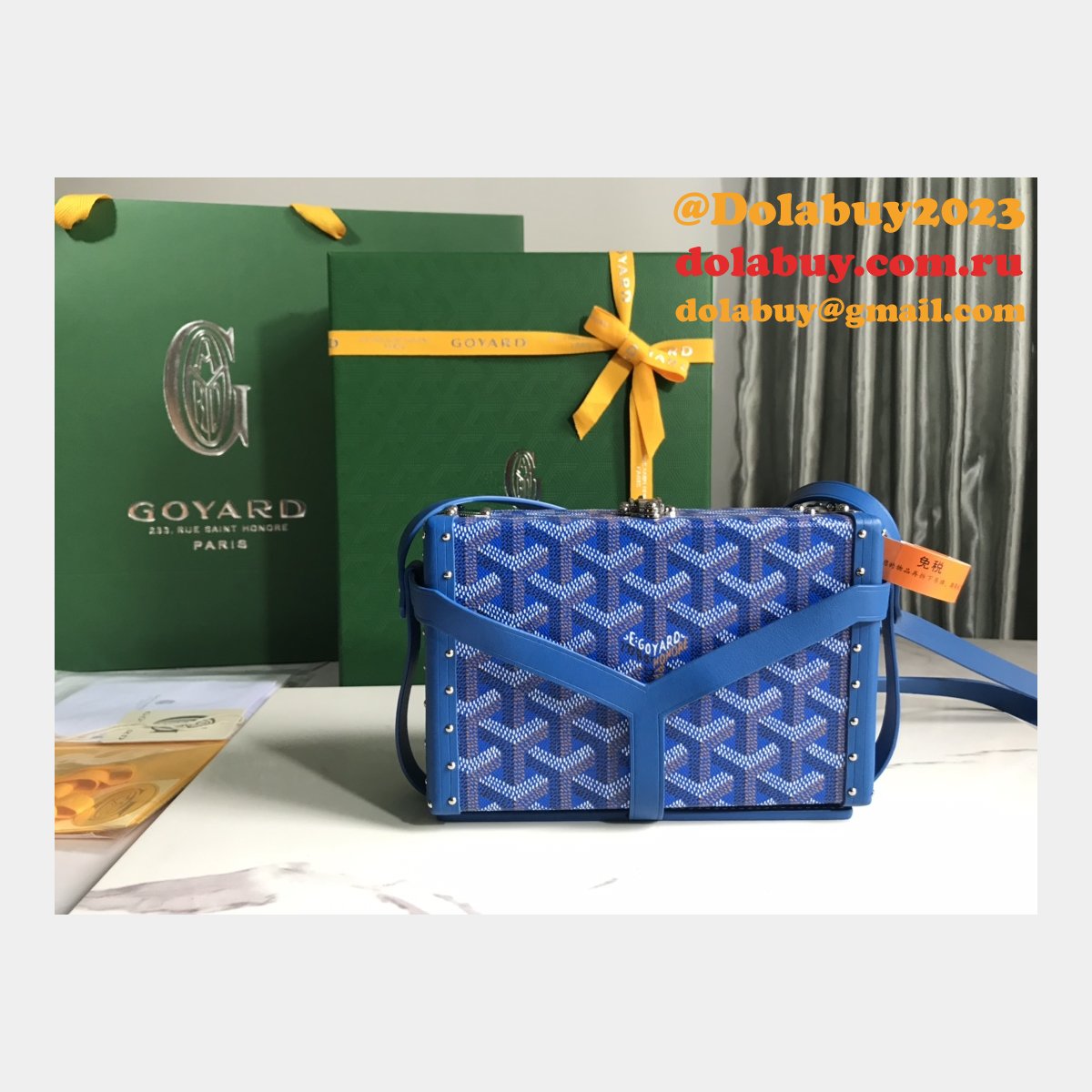 Best Quality 020177 Minaudière Goyardine Replica Goyard bags