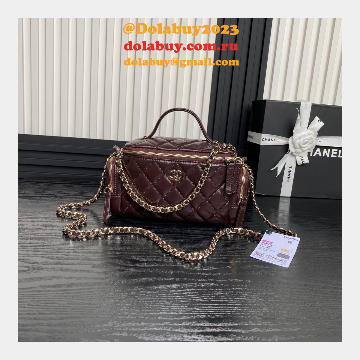 High Fashion Replicas AS5222 Vanity Case 1:1 Mirror Bag