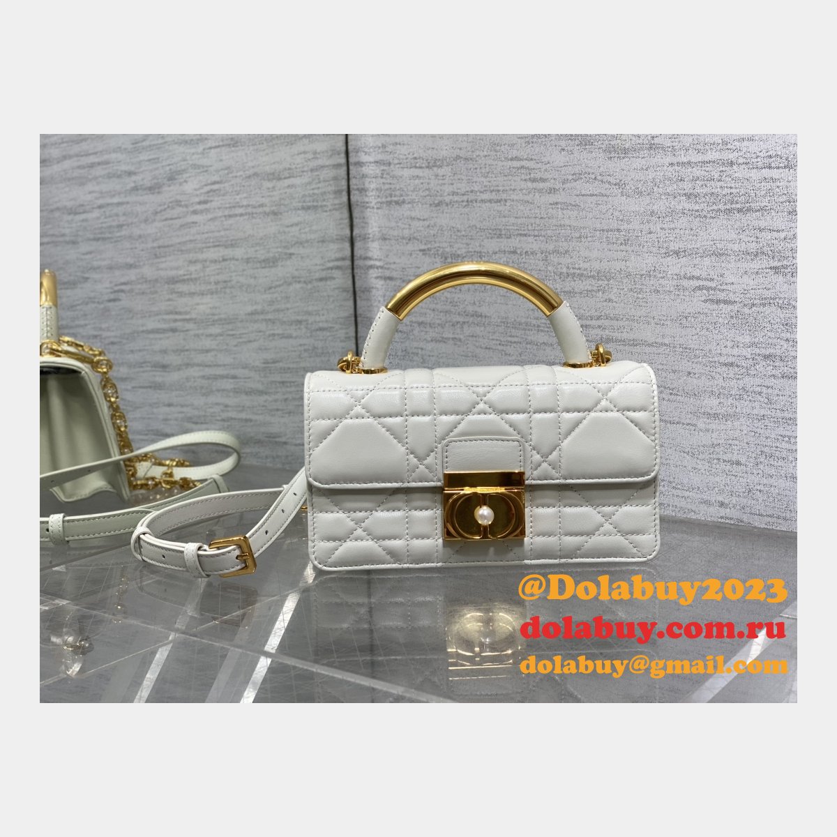 Dior 1:1 Mirror 3112 Anage Chain Handle Replica Bag