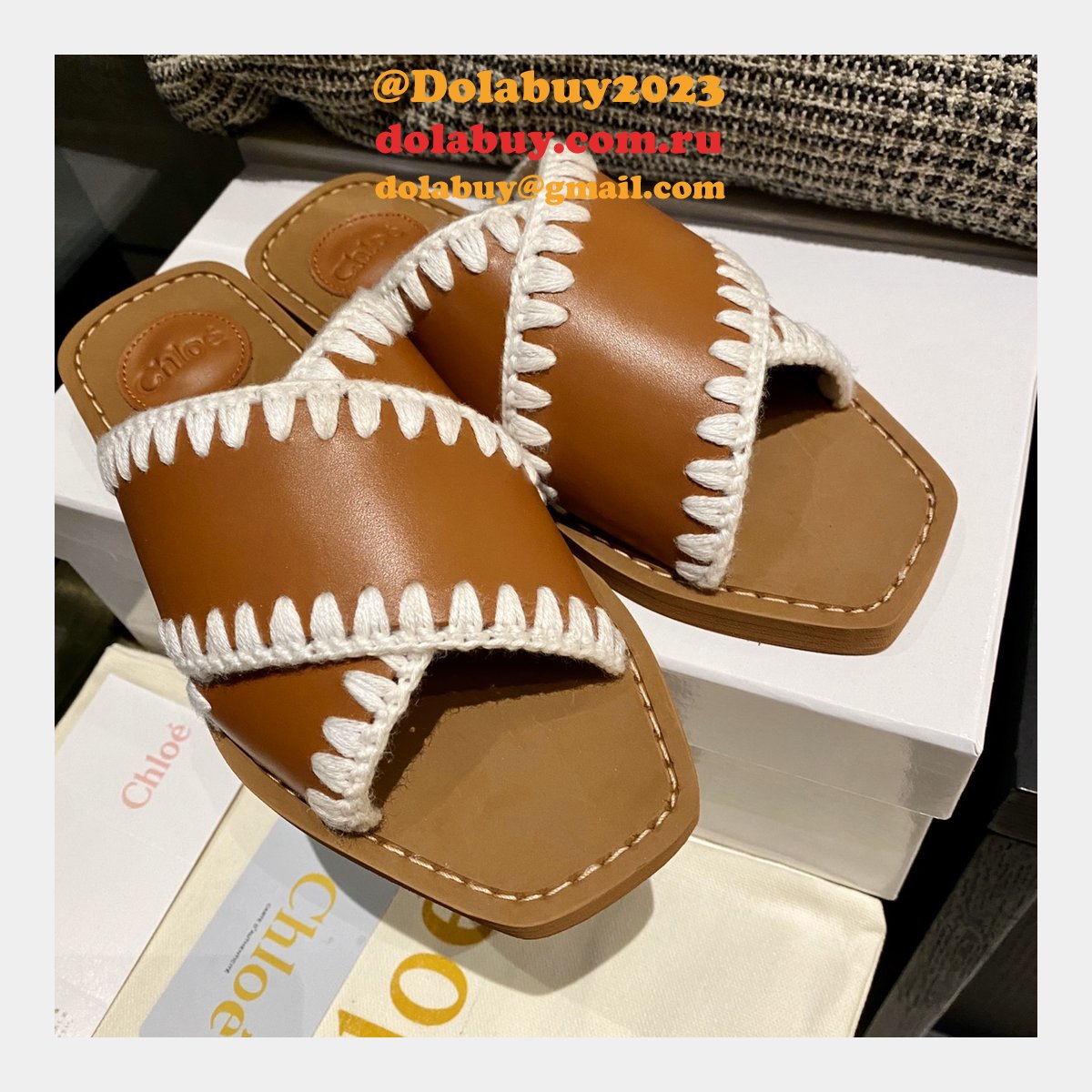Sandals High Quality Replica Luxury Design Chloe Shoes