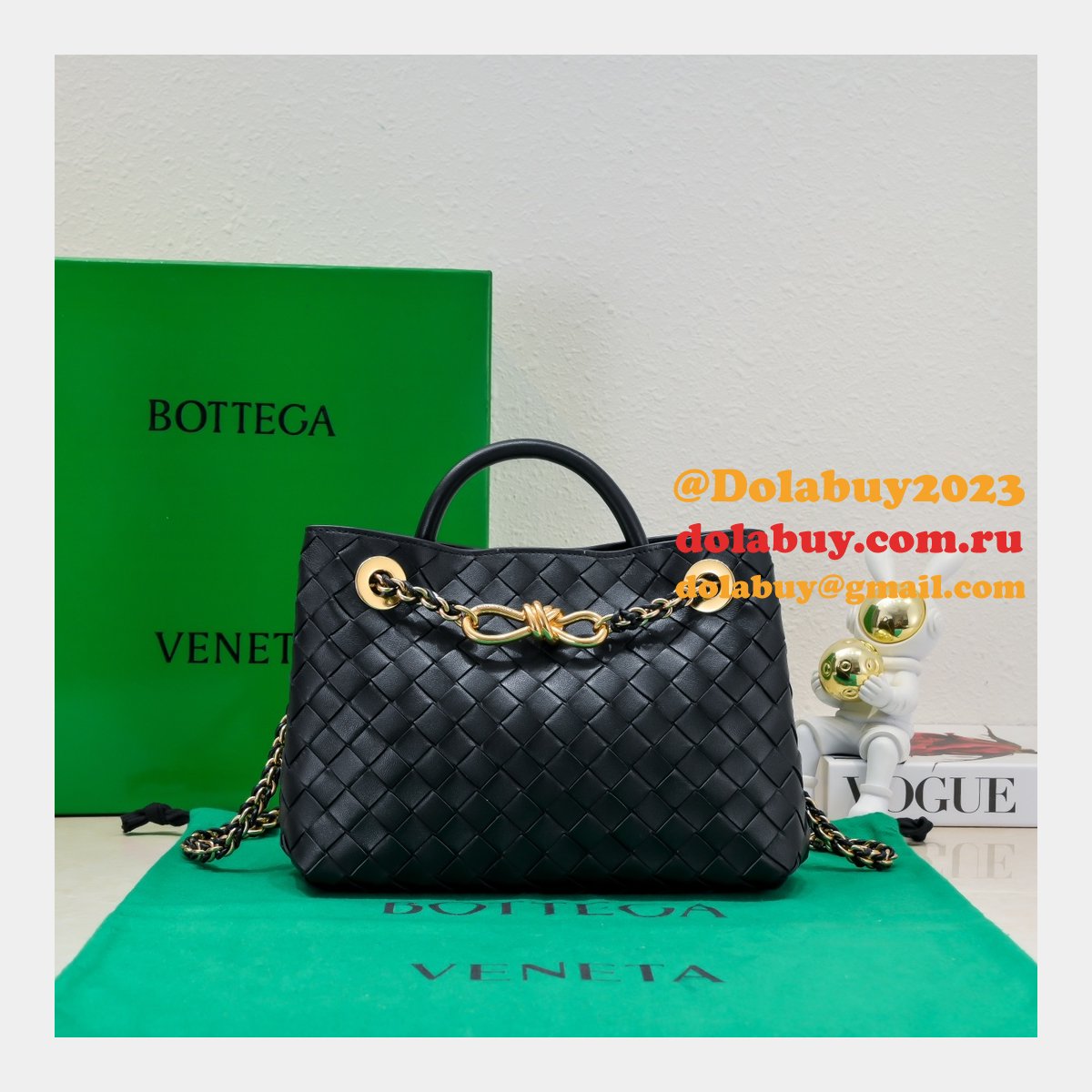 top quality b0tte*a Ven*ta andiamo small 25cm tote bag