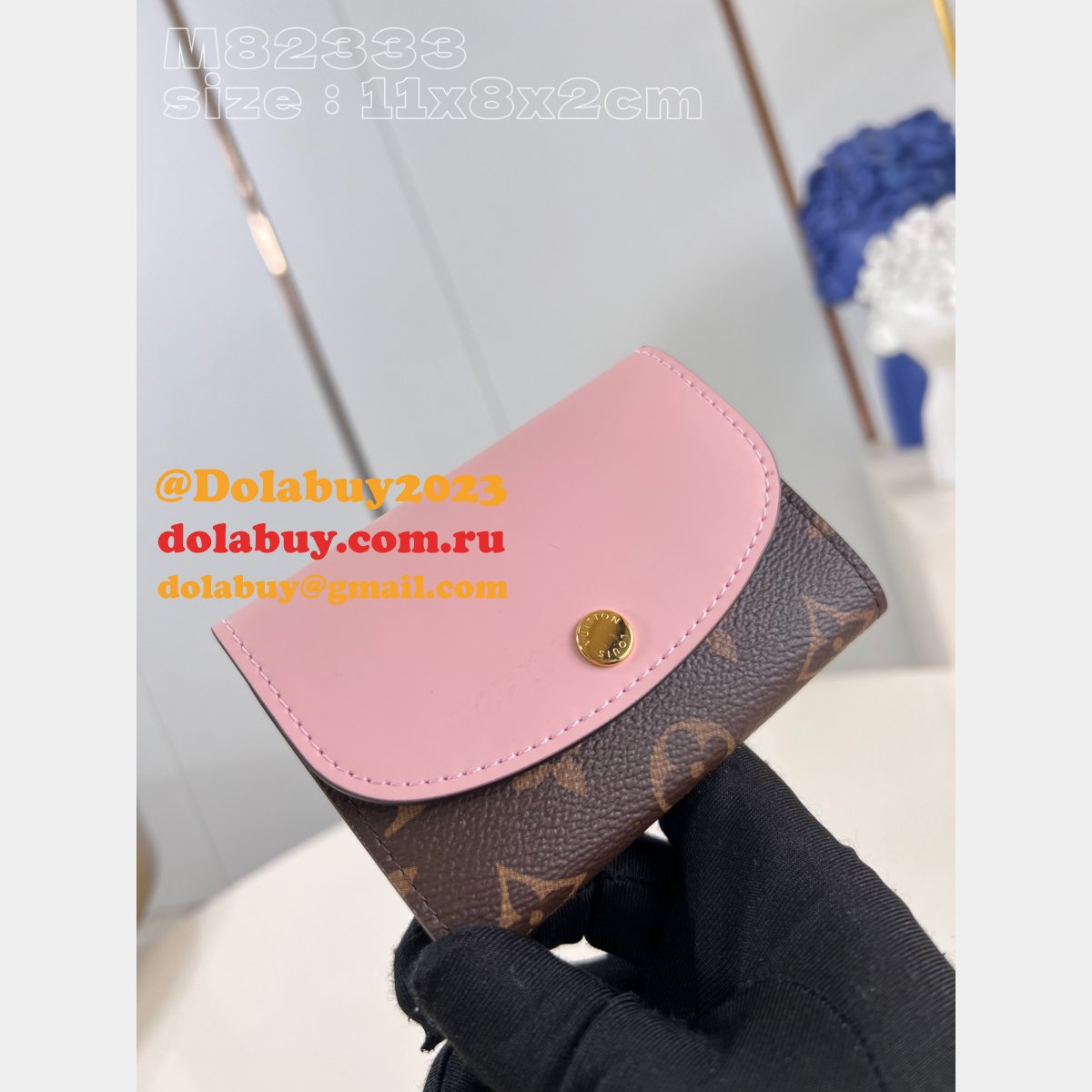 Top Quality Rosalie Coin Purse 1:1 Mirror M82333 Louis Vuitton Bag