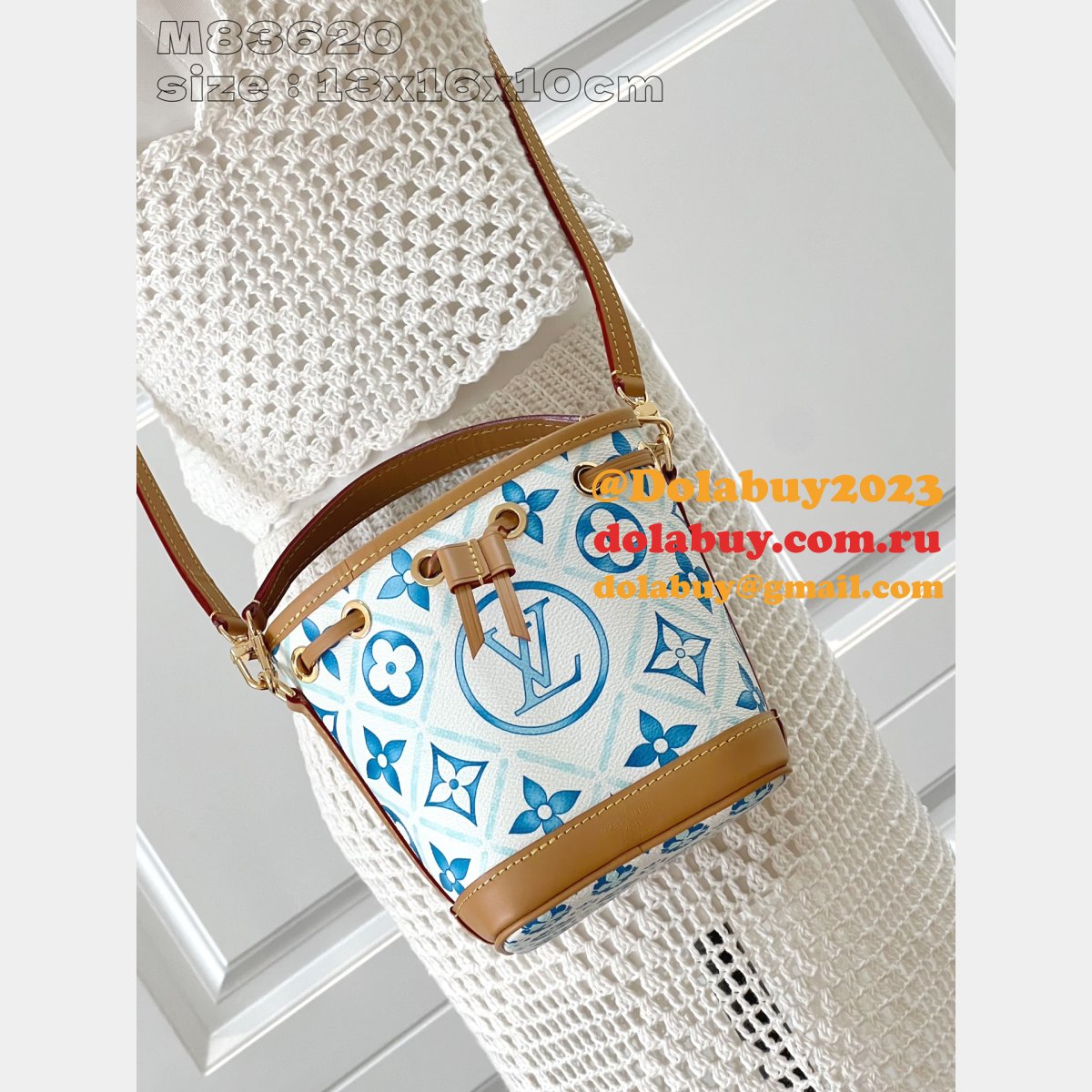 Copy Louis Vuitton 1:1 Mirror M83620 Nano Noé Designer Bag