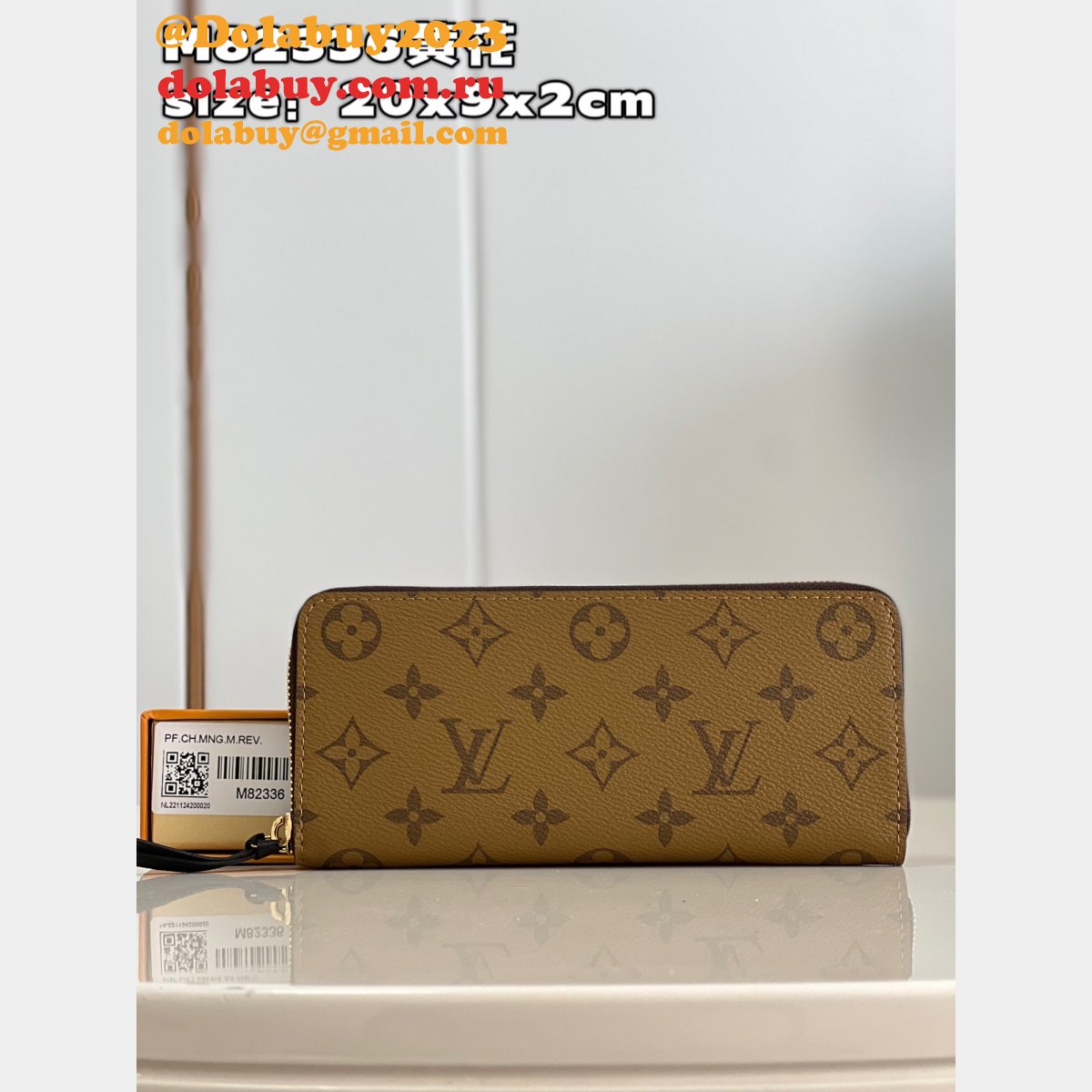 Louis Vuitton Fake Rosalie Clémence Emilie Monogram Reverse Wallet