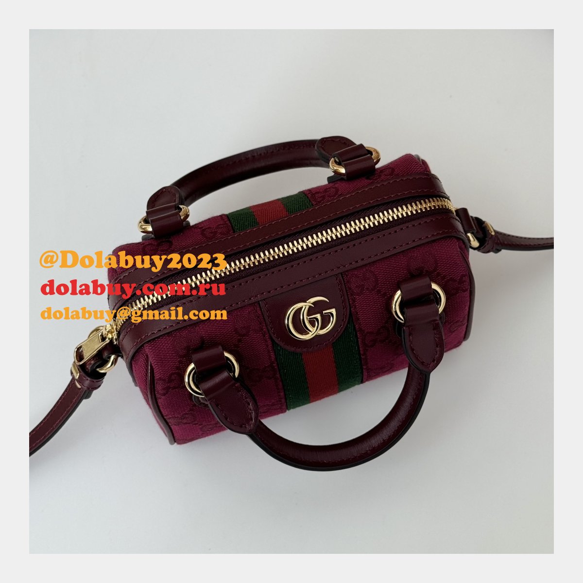 G*u*i knockoff 781490 ophidia super ebony supreme bag