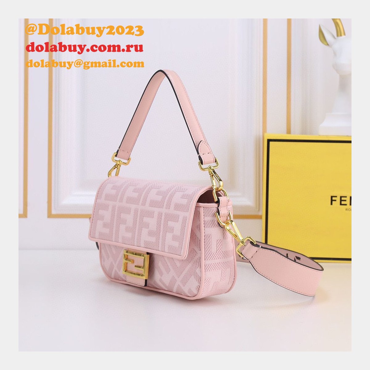 F**di baguette luxury replicad bag