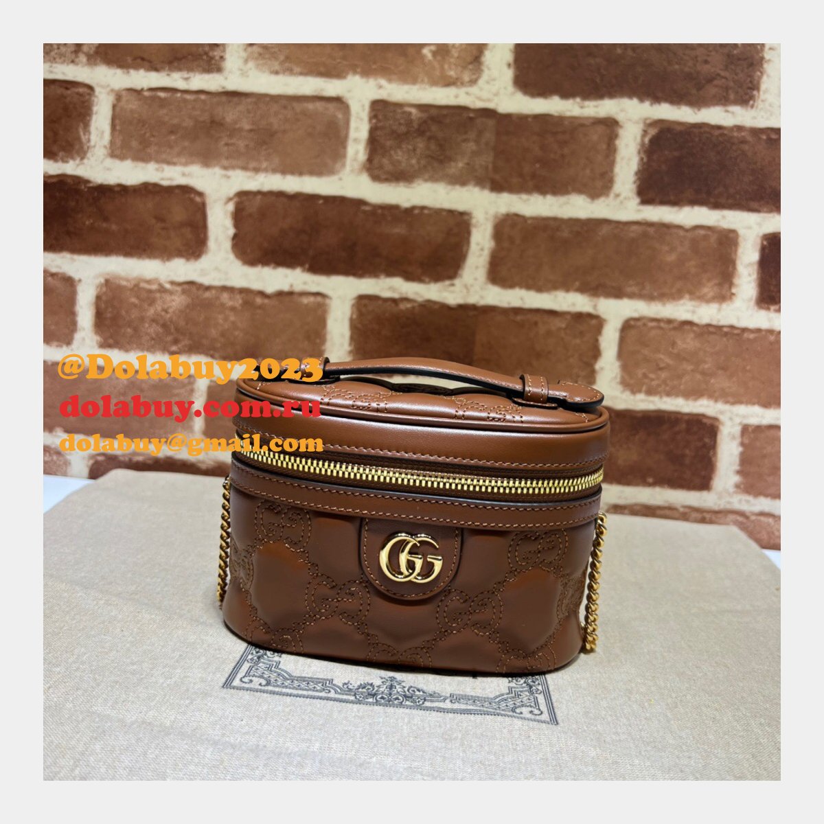 best G*u*i 723770 aaa fake gg matelassé top handle bag