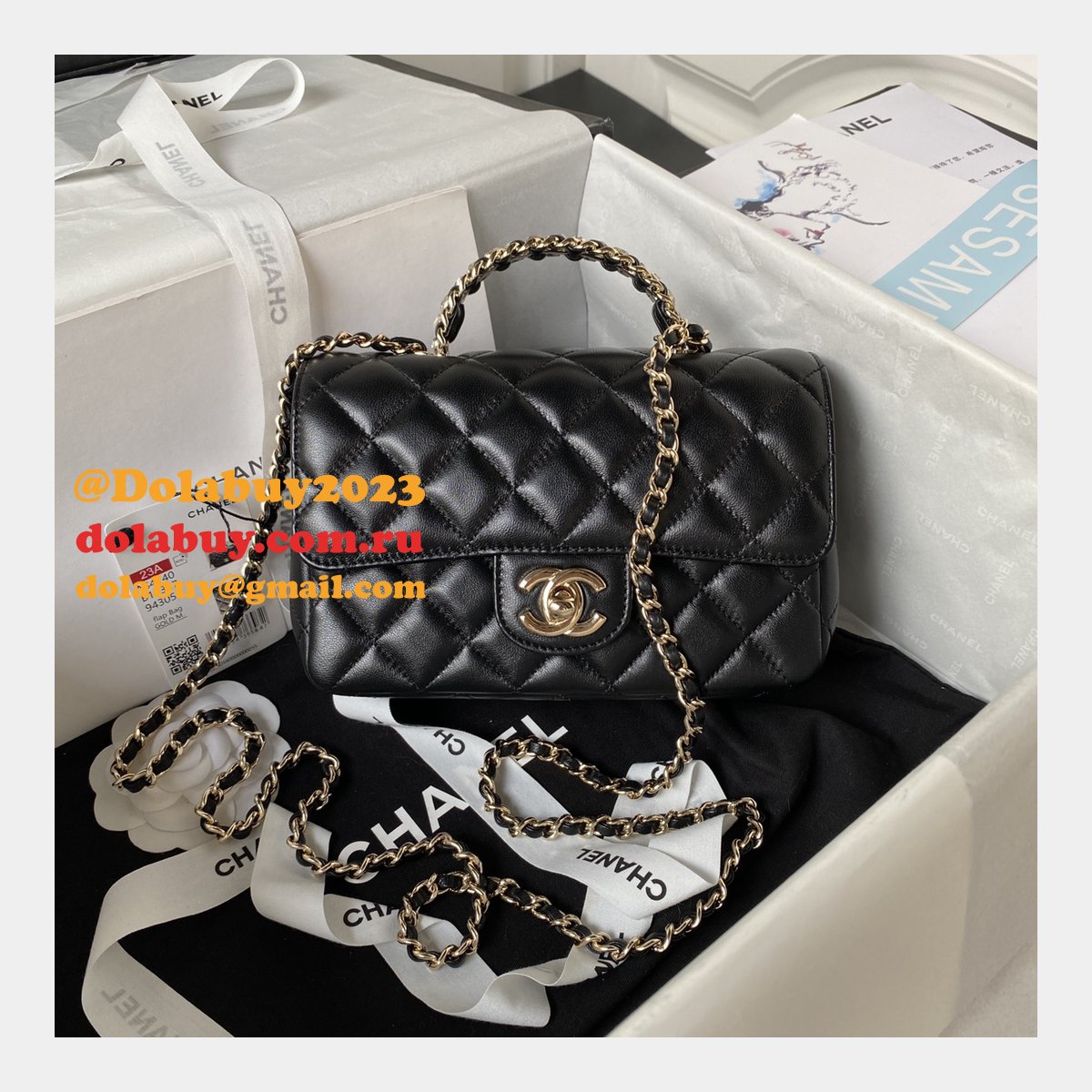 Top Quality Designer AS4140 Flap 1:1 Mirror Replica Handbag