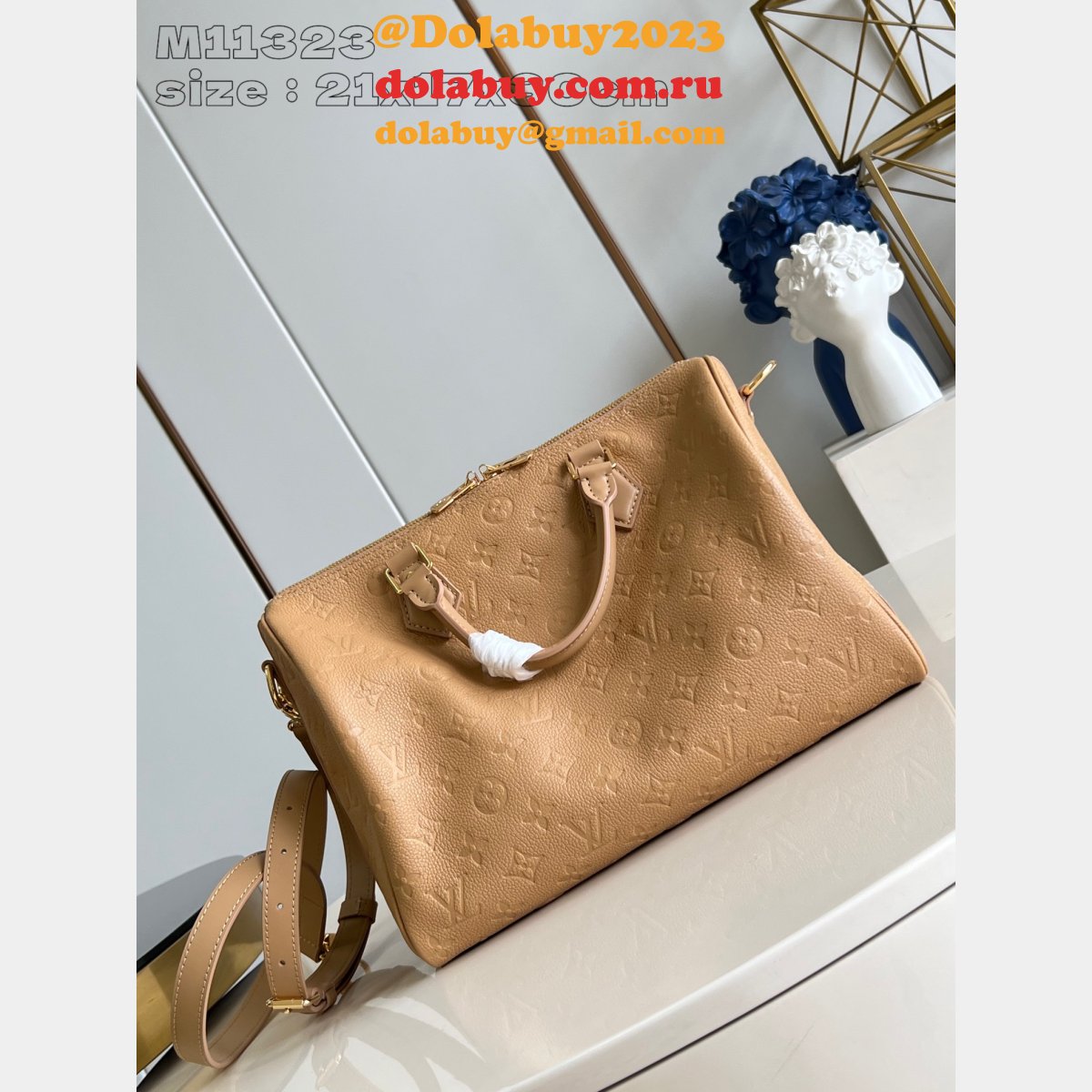 Best Louis Vuitton Replica M11323 Speedy Soft 30 Mirror