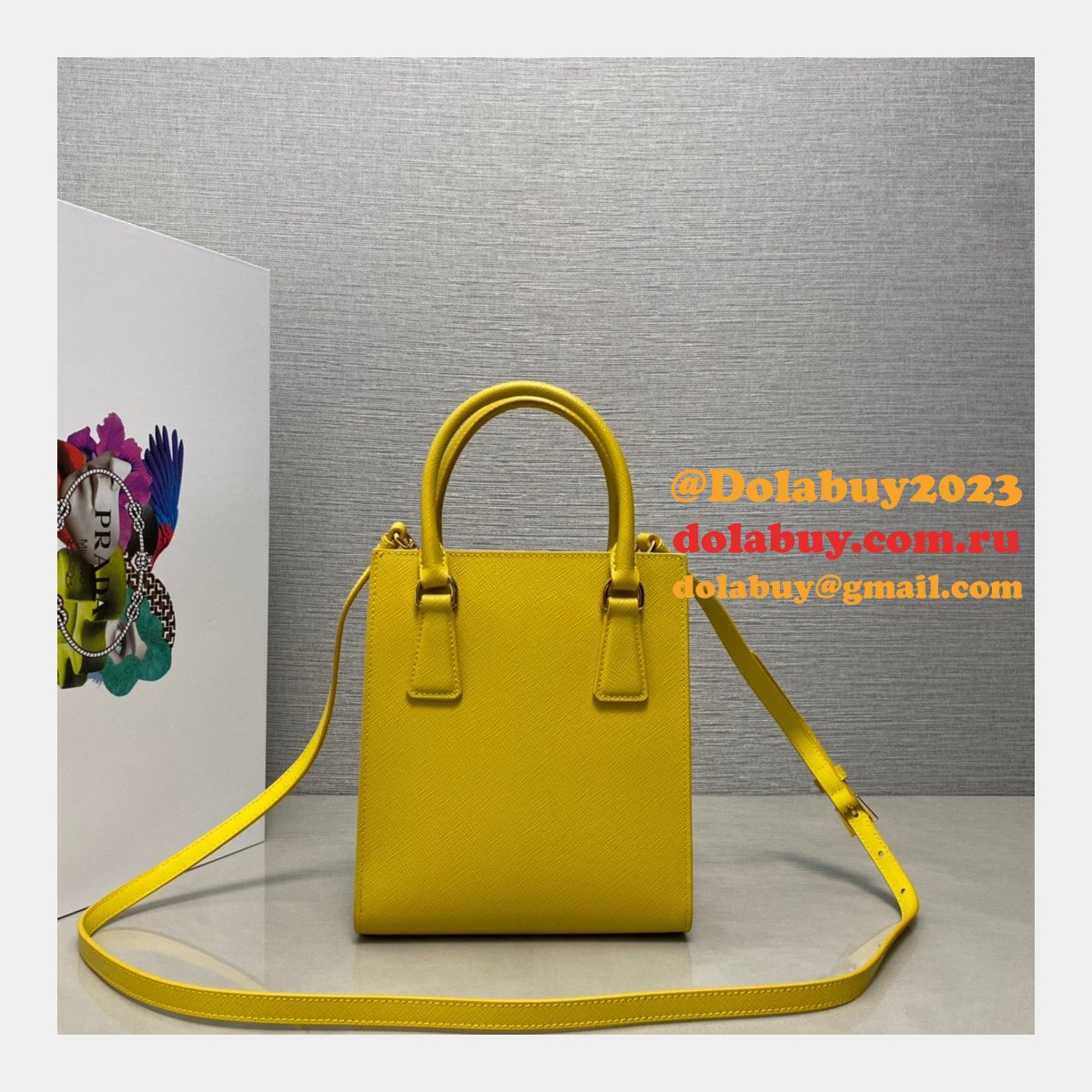 TOP PRADA SAFFIANO KILLER BAG FASHION 1BA358