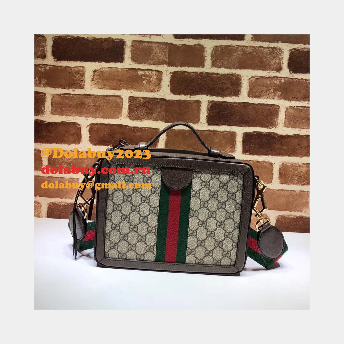 replica G*u*i high quality gg supreme ophidia small shoulder 550622 bag