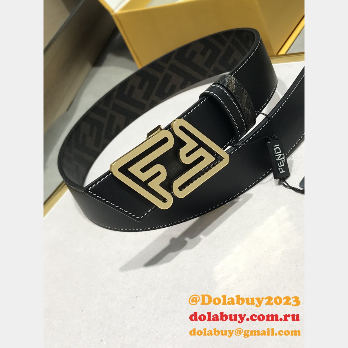 best designer F**di belt 35mm top quality