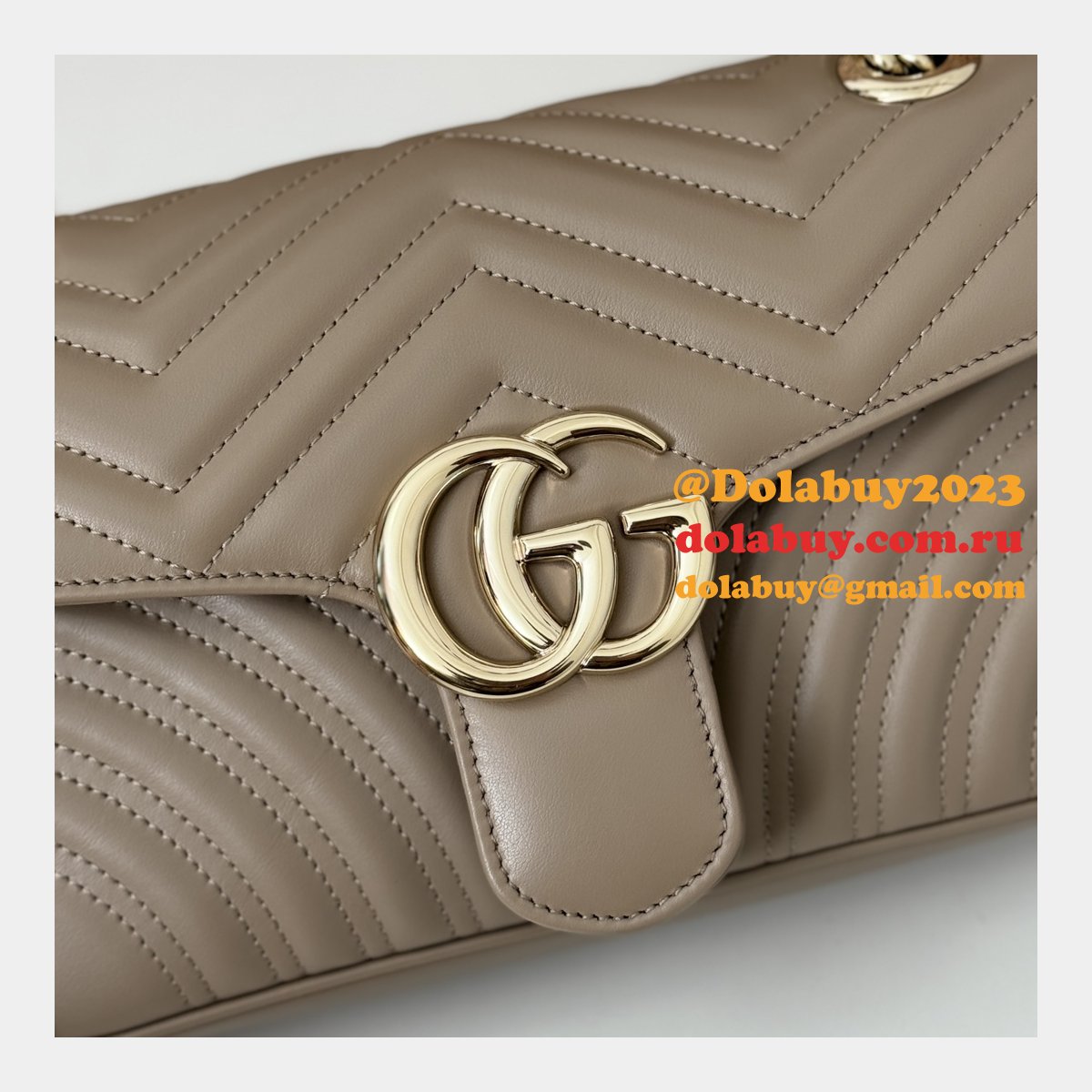 G*u*i designer gg marmont 443497 small shoulder fake bag