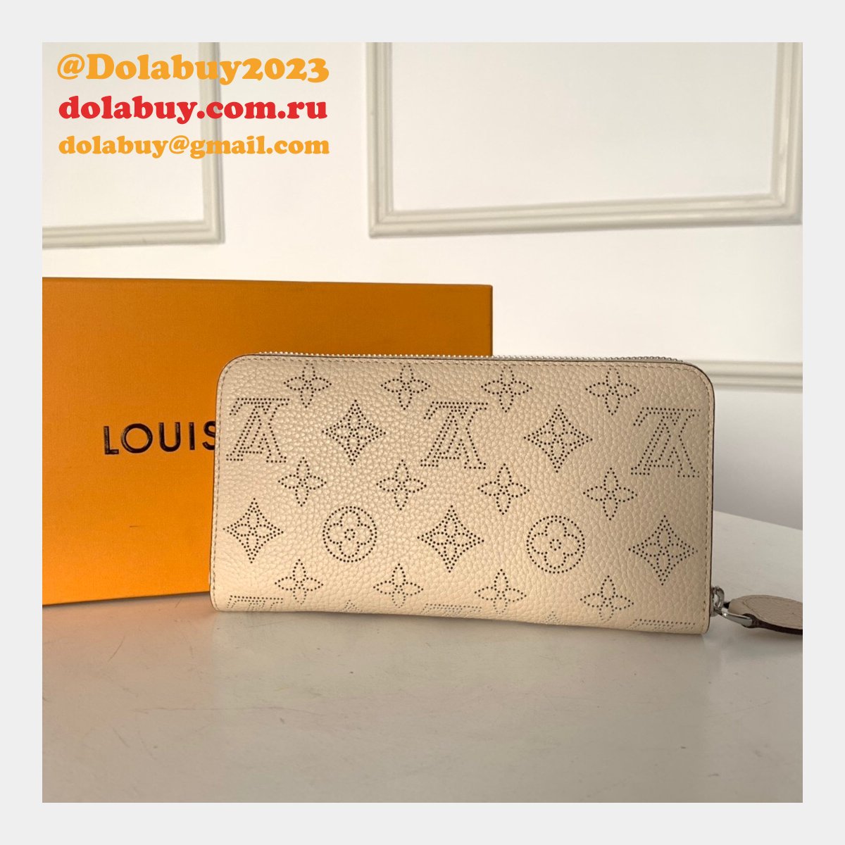 Louis Vuitton M61867 Fake Zippy Wallet Mahina Multiple Colour