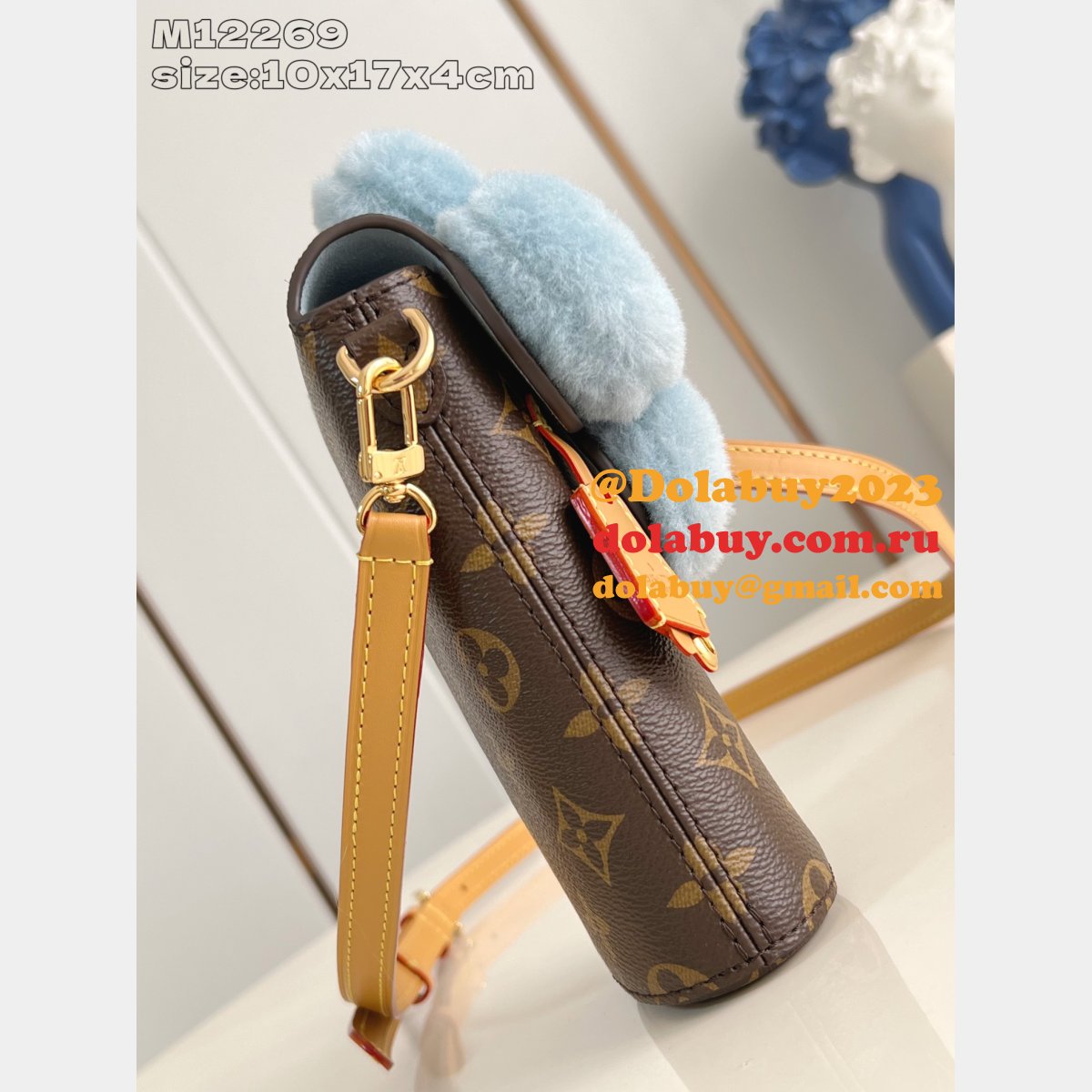 louis vuitton knockoff 1:1 mirror m12269 u1u1enne phone pouch bag