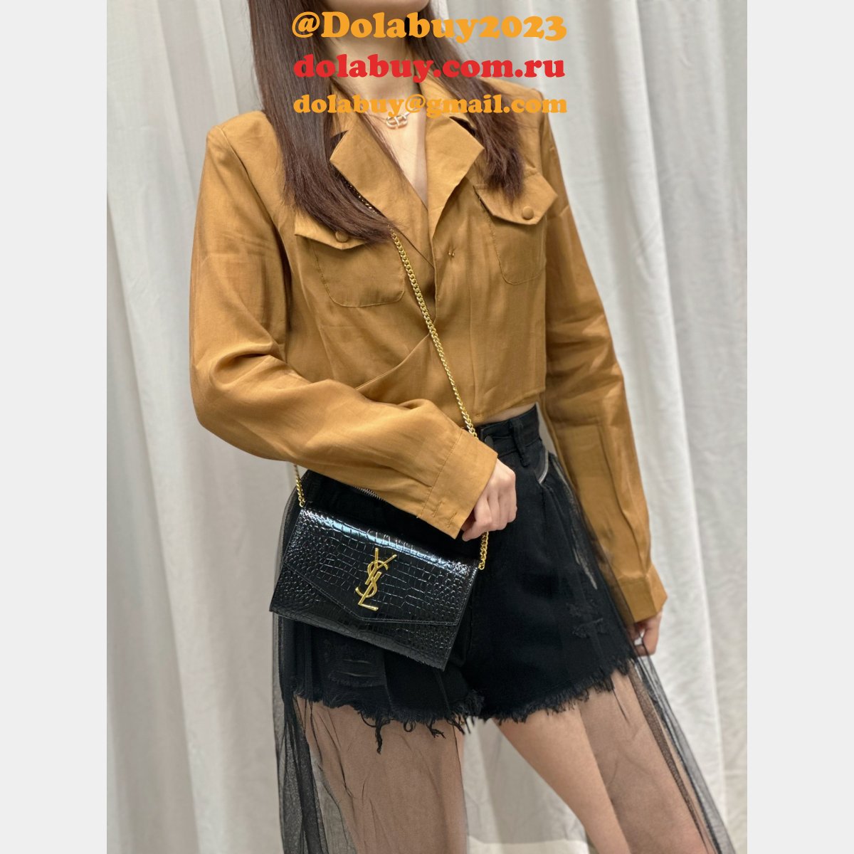 Replica Saint Laurent Inspired 607788 Kate Shoulder Bags