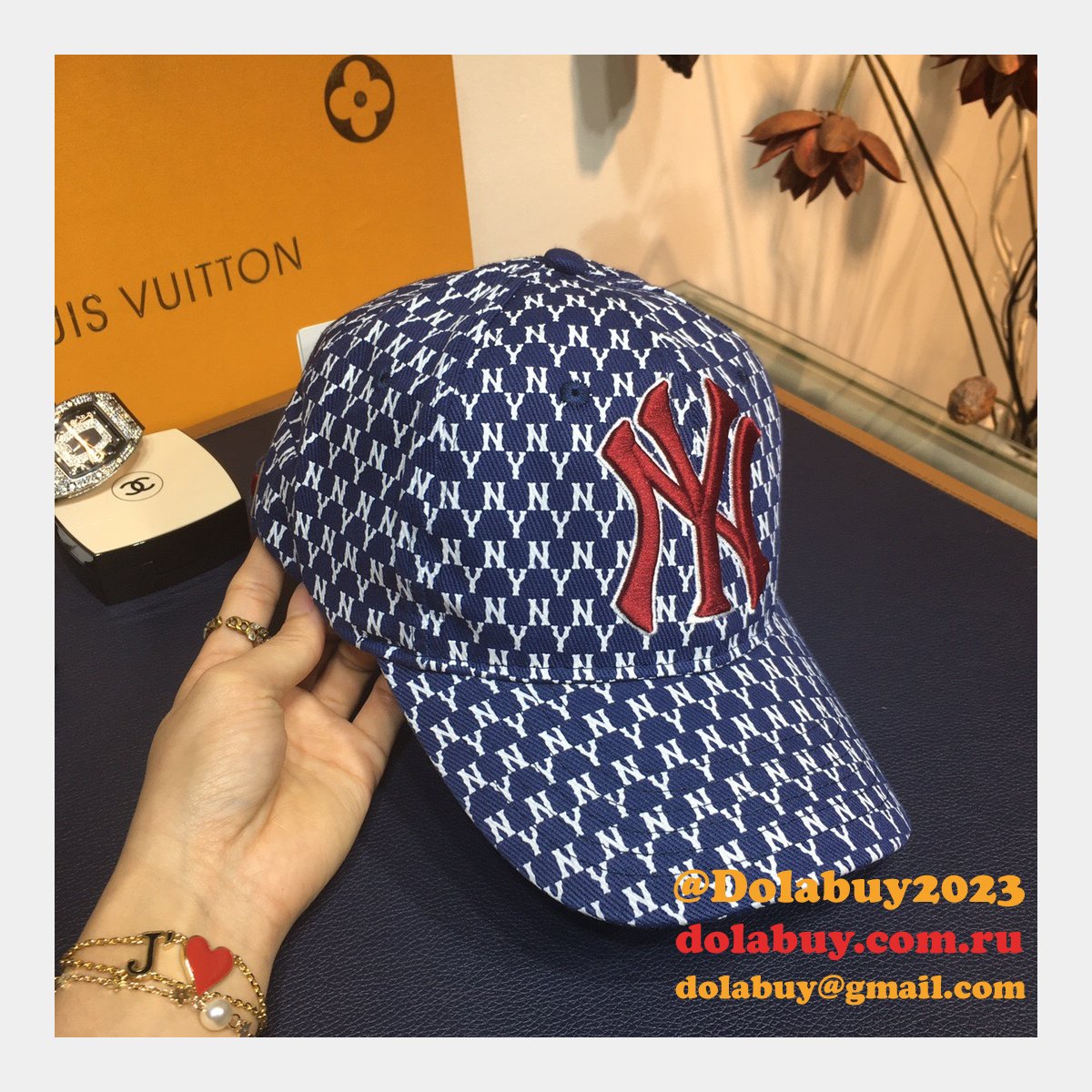 MLB High Quality Yankee NY presbyopia baseball cap