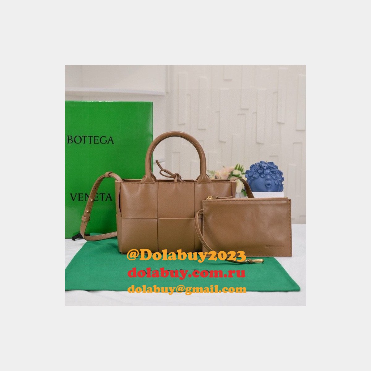 best b0tte*a Ven*ta mini arco tote bag 25cm