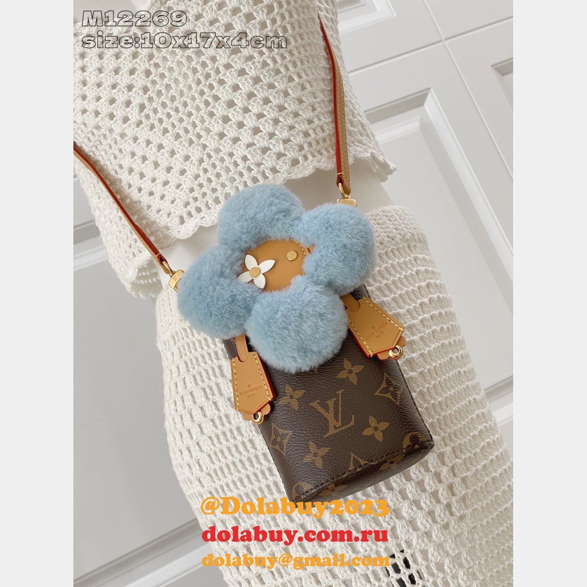 louis vuitton knockoff 1:1 mirror m12269 u1u1enne phone pouch bag