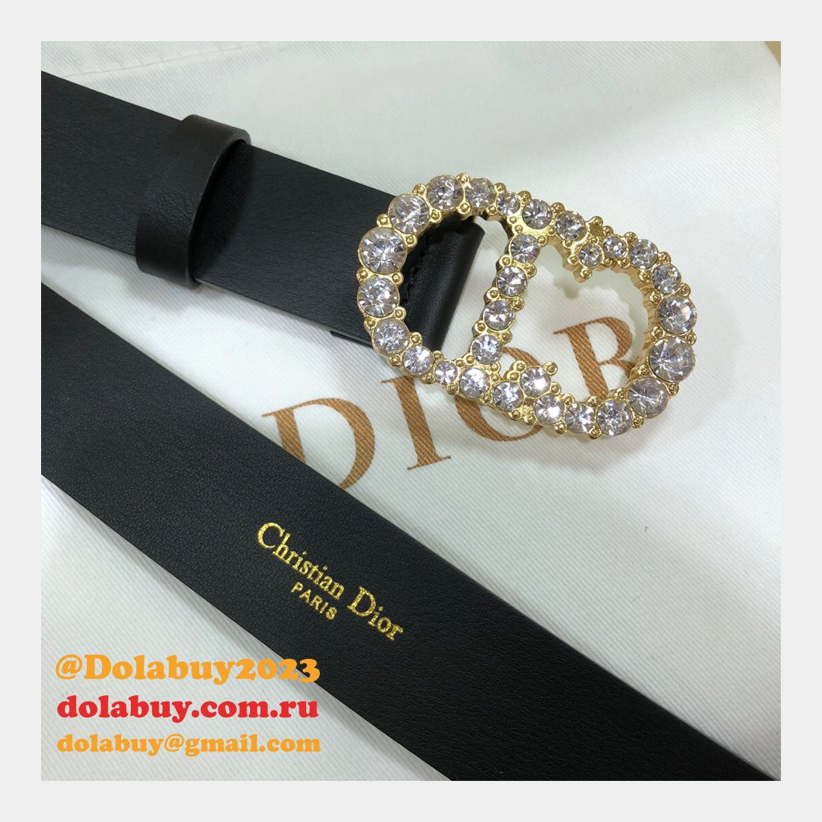 AAA+ Christian Dior AAA Belts 30mm Best