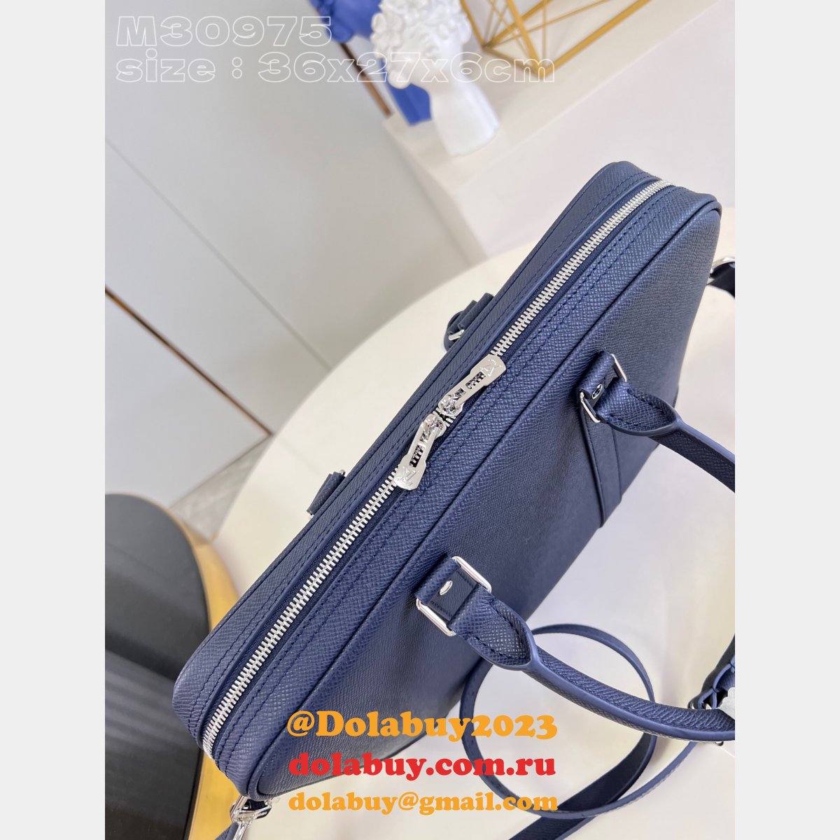Copy Porte Documents Voyage M30975 Louis Vuitton Men Designer Bag