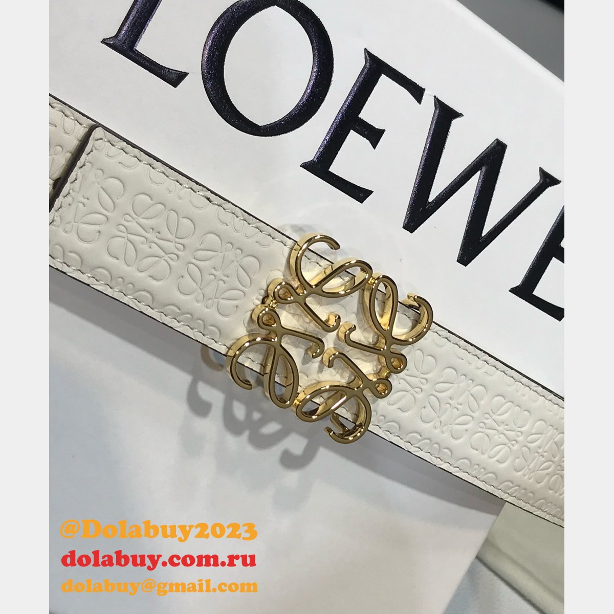 Best High-Quality 3.2CM Width Loewe Replica Belts Buckle