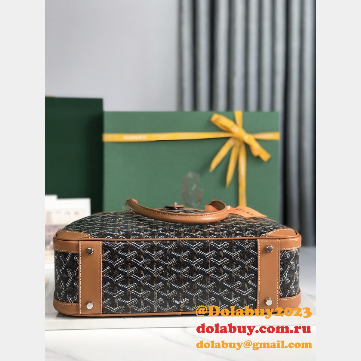 High Quality Goyard Copy Bags Vintage Goyardine 020299 Sale