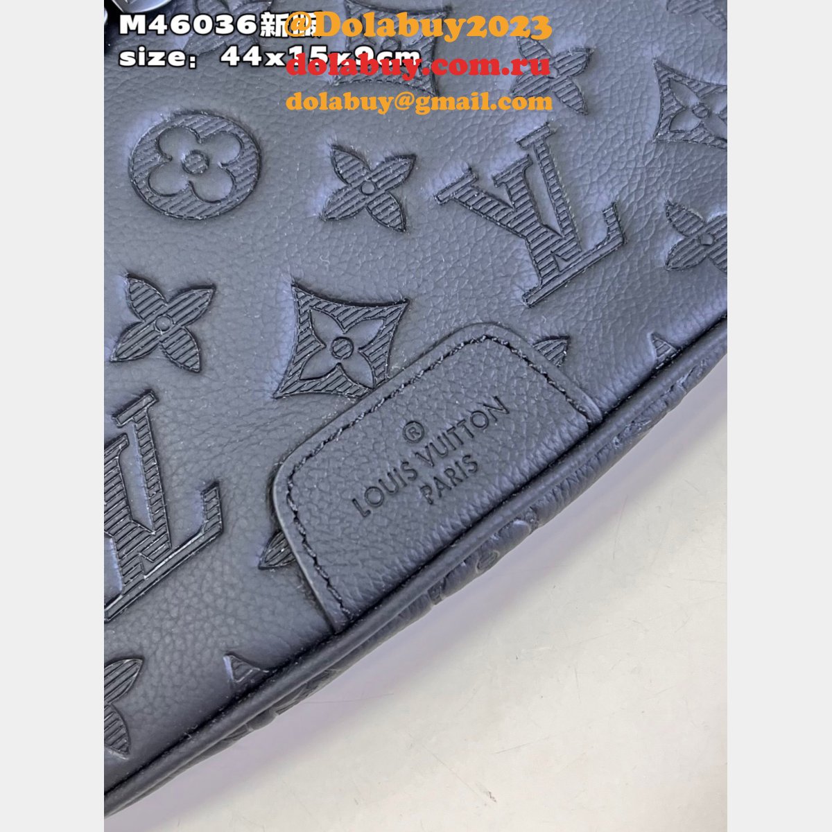 Louis Vuitton Discovery Bumbag M46036 Monogram Shadow High Quality Bag