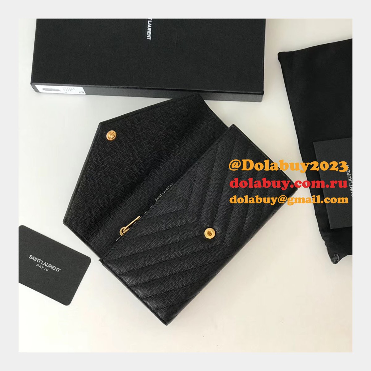 Saint Laurent YSL 403943 Monogram Compact Clutches