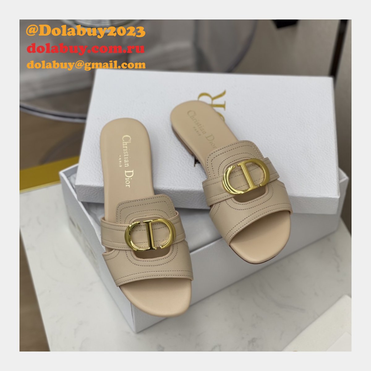 Top Quality Replica Christian Dior AW Montaigne CD Shoes