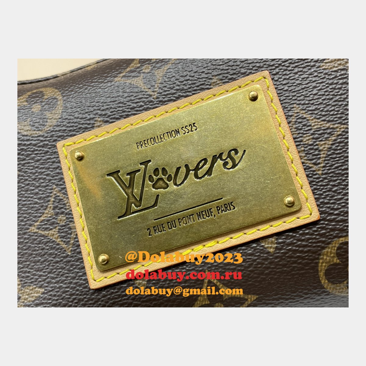 Louis Vuitton M12615 Bone Wearable Wallet Monogram Bag